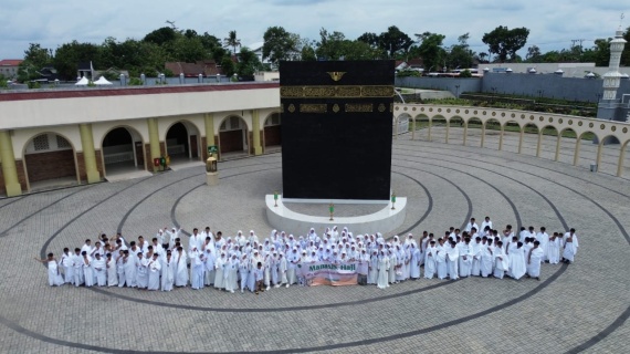 Tumbuhkan Semangat Ibadah, MTs Muhammadiyah Gedongtengen Laksanakan Manasik Haji di Wisata Religi Boyolali